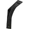 Ekena Millwork Morris Steel Bracket, Powder Coated Black 3"W x 12"D x 12"H BKTM03X12X12MOPBL - alternate 1